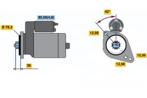 Bosch Μίζα - 0 001 123 012