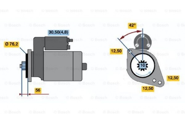 Bosch Μίζα - 0 001 123 012