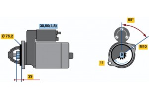 Bosch Μίζα - 0 001 138 001