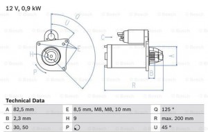 Bosch Μίζα - 0 986 019 311