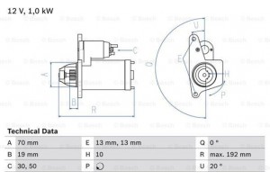 Bosch Μίζα - 0 986 025 690