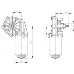 Bosch Μοτέρ Υαλοκαθαριστήρα - 0 986 337 209