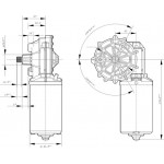 Bosch Μοτέρ Υαλοκαθαριστήρα - 0 986 337 451