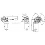 Bosch Μοτέρ Υαλοκαθαριστήρα - F 006 B20 050