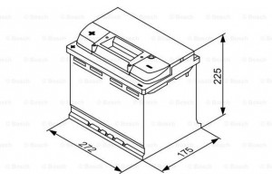Bosch Μπαταρία Εκκίνησης - 0 092 L40 270