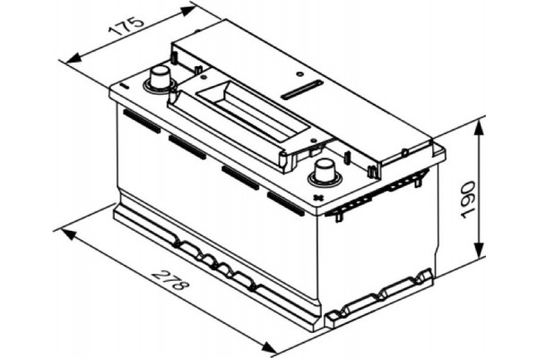Bosch Μπαταρία Εκκίνησης - 0 092 S4E 081