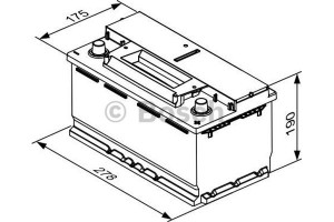 Bosch Μπαταρία Εκκίνησης - 0 092 S4E 081