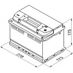 Bosch Μπαταρία Εκκίνησης - 0 092 S50 070