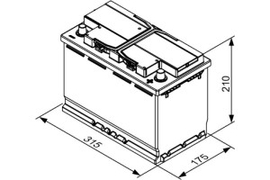Bosch Μπαταρία Εκκίνησης - 0 092 T30 320