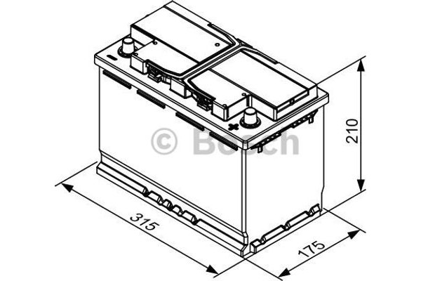 Bosch Μπαταρία Εκκίνησης - 0 092 T30 320