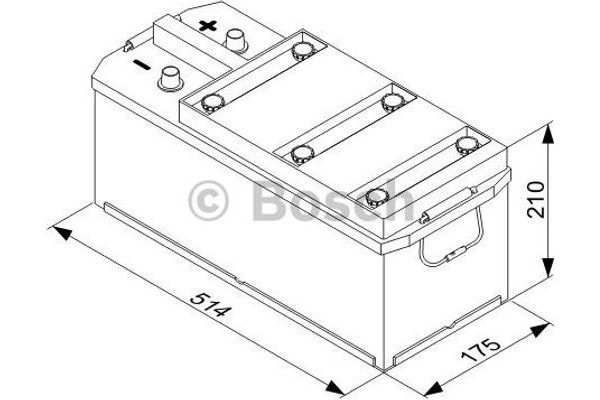 Bosch Μπαταρία Εκκίνησης - 0 092 T30 380