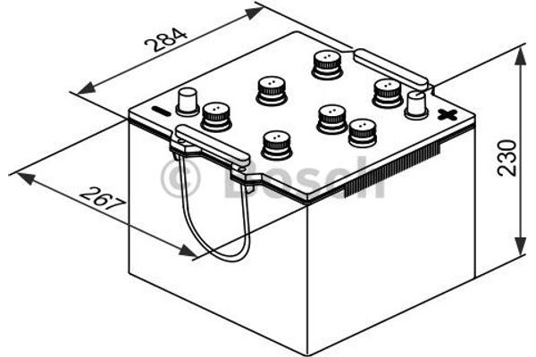 Bosch Μπαταρία Εκκίνησης - 0 092 T30 420