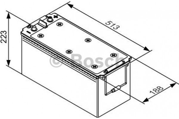 Bosch Μπαταρία Εκκίνησης - 0 092 T30 540