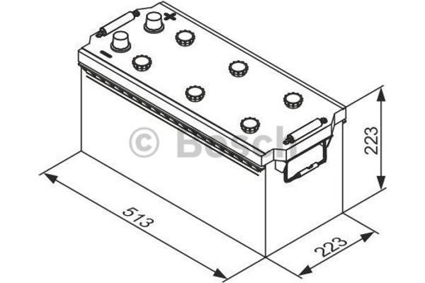 Bosch Μπαταρία Εκκίνησης - 0 092 T30 770