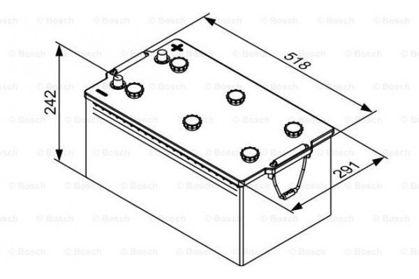 Bosch Μπαταρία Εκκίνησης - 0 092 T30 810