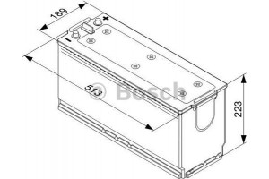 Bosch Μπαταρία Εκκίνησης - 0 092 T40 760