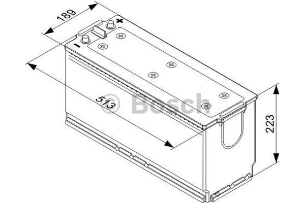 Bosch Μπαταρία Εκκίνησης - 0 092 T40 760