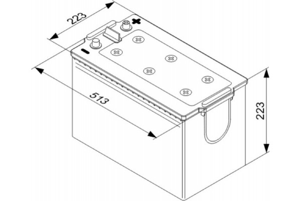 Bosch Μπαταρία Εκκίνησης - 0 092 T50 770