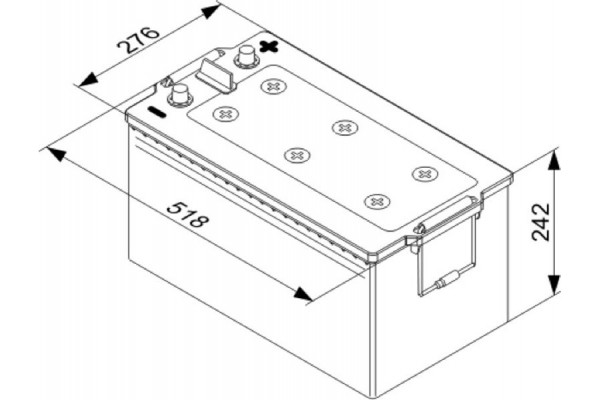 Bosch Μπαταρία Εκκίνησης - 0 092 T50 800