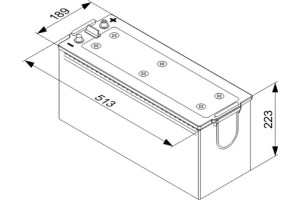 Bosch Μπαταρία Εκκίνησης - 0 092 T50 750