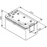 Bosch Μπαταρία Εκκίνησης - 0 092 TE0 777