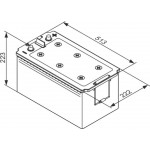 Bosch Μπαταρία Εκκίνησης - 0 092 TE0 777