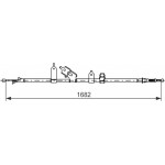 Bosch Ντίζα, Φρένο Ακινητοποίησης - 1 987 477 070
