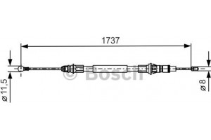 Bosch Ντίζα, Φρένο Ακινητοποίησης - 1 987 477 261