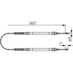 Bosch Ντίζα, Φρένο Ακινητοποίησης - 1 987 477 263