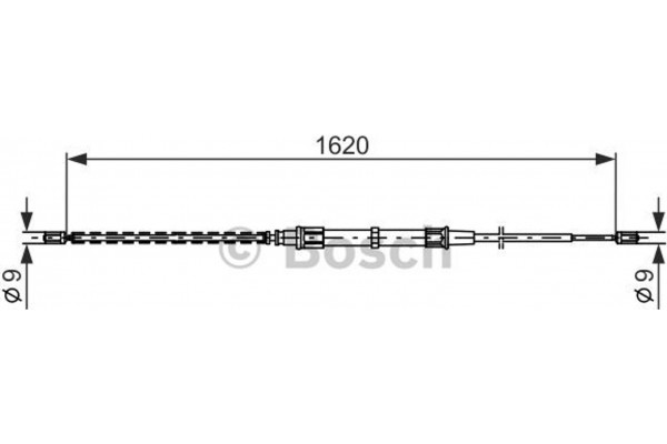 Bosch Ντίζα, Φρένο Ακινητοποίησης - 1 987 477 704