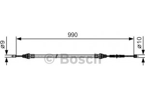 Bosch Ντίζα, Φρένο Ακινητοποίησης - 1 987 477 751