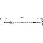 Bosch Ντίζα, Φρένο Ακινητοποίησης - 1 987 477 774