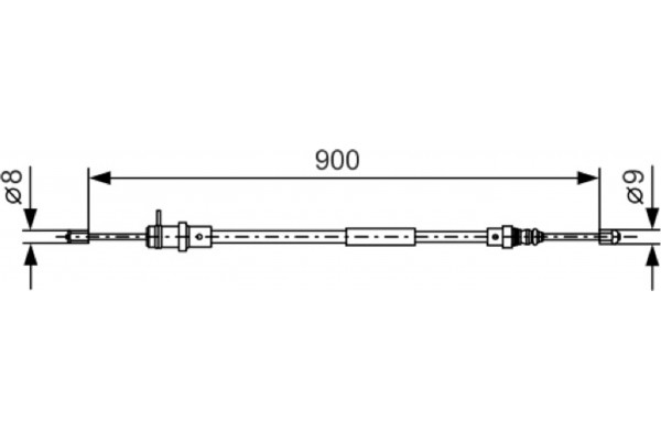 Bosch Ντίζα, Φρένο Ακινητοποίησης - 1 987 477 774