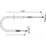 Bosch Ντίζα, Φρένο Ακινητοποίησης - 1 987 477 776