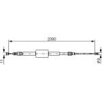 Bosch Ντίζα, Φρένο Ακινητοποίησης - 1 987 477 787