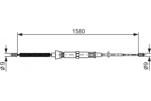 Bosch Ντίζα, Φρένο Ακινητοποίησης - 1 987 477 806