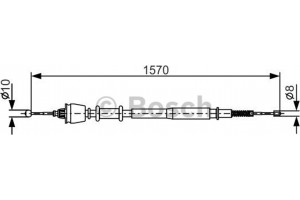 Bosch Ντίζα, Φρένο Ακινητοποίησης - 1 987 477 885