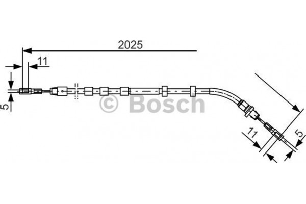 Bosch Ντίζα, Φρένο Ακινητοποίησης - 1 987 477 903