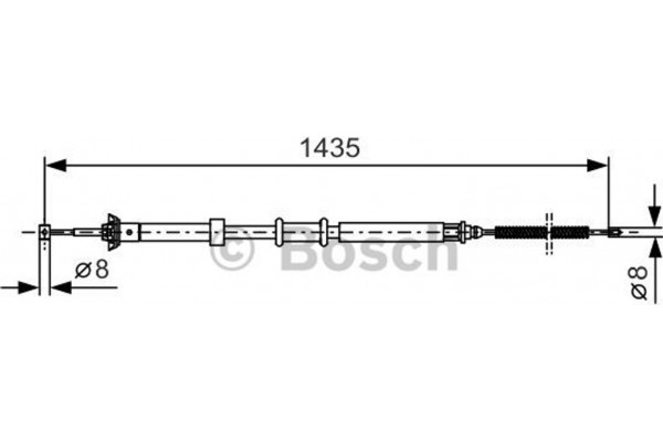 Bosch Ντίζα, Φρένο Ακινητοποίησης - 1 987 477 926