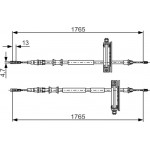 Bosch Ντίζα, Φρένο Ακινητοποίησης - 1 987 477 933