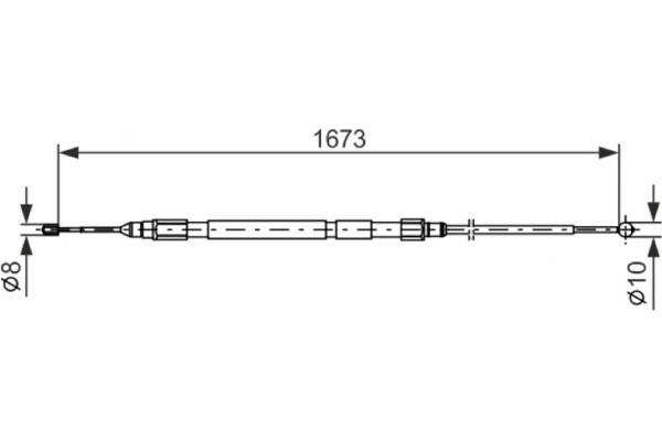 Bosch Ντίζα, Φρένο Ακινητοποίησης - 1 987 477 948