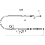 Bosch Ντίζα, Φρένο Ακινητοποίησης - 1 987 477 952