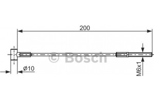 Bosch Ντίζα, Φρένο Ακινητοποίησης - 1 987 477 979