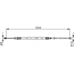 Bosch Ντίζα, Φρένο Ακινητοποίησης - 1 987 477 988 Bosch Ντίζα, Φρένο Ακινητοποίησης - 1 987 477 988