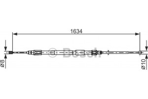 Bosch Ντίζα, Φρένο Ακινητοποίησης - 1 987 477 988