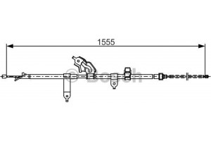 Bosch Ντίζα, Φρένο Ακινητοποίησης - 1 987 482 221