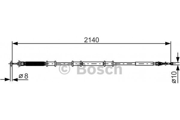 Bosch Ντίζα, Φρένο Ακινητοποίησης - 1 987 482 288
