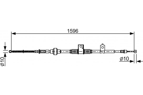 Bosch Ντίζα, Φρένο Ακινητοποίησης - 1 987 482 520