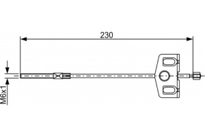 Bosch Ντίζα, Φρένο Ακινητοποίησης - 1 987 482 629