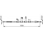 Bosch Ντίζα, Φρένο Ακινητοποίησης - 1 987 482 684